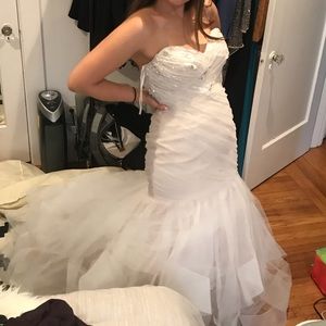 NWT Hayley paige aurora prom gown or wedding gown